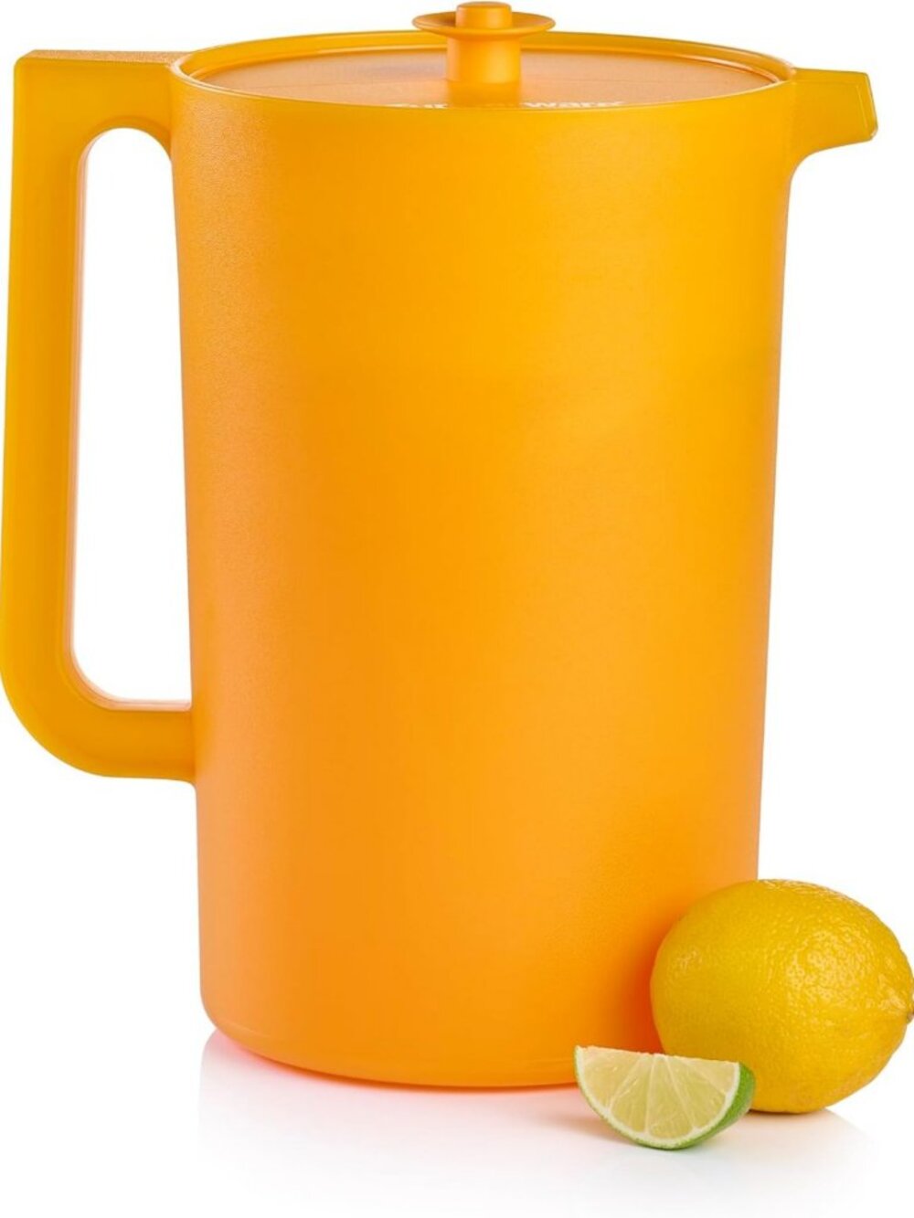 1 Gallon BPA-Free Plastic Pitcher with Lid, Dishwasher Safe, Mess-Free, Reusable